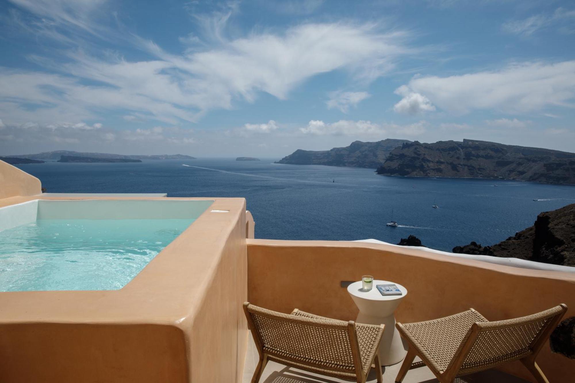 Annouso Villa With Hot Tub By Caldera Houses Oía Buitenkant foto